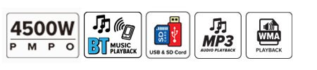 Multi Media Speaker System-icons