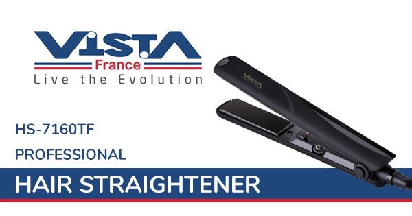 Vista France Hair Straightener HS 7160TF